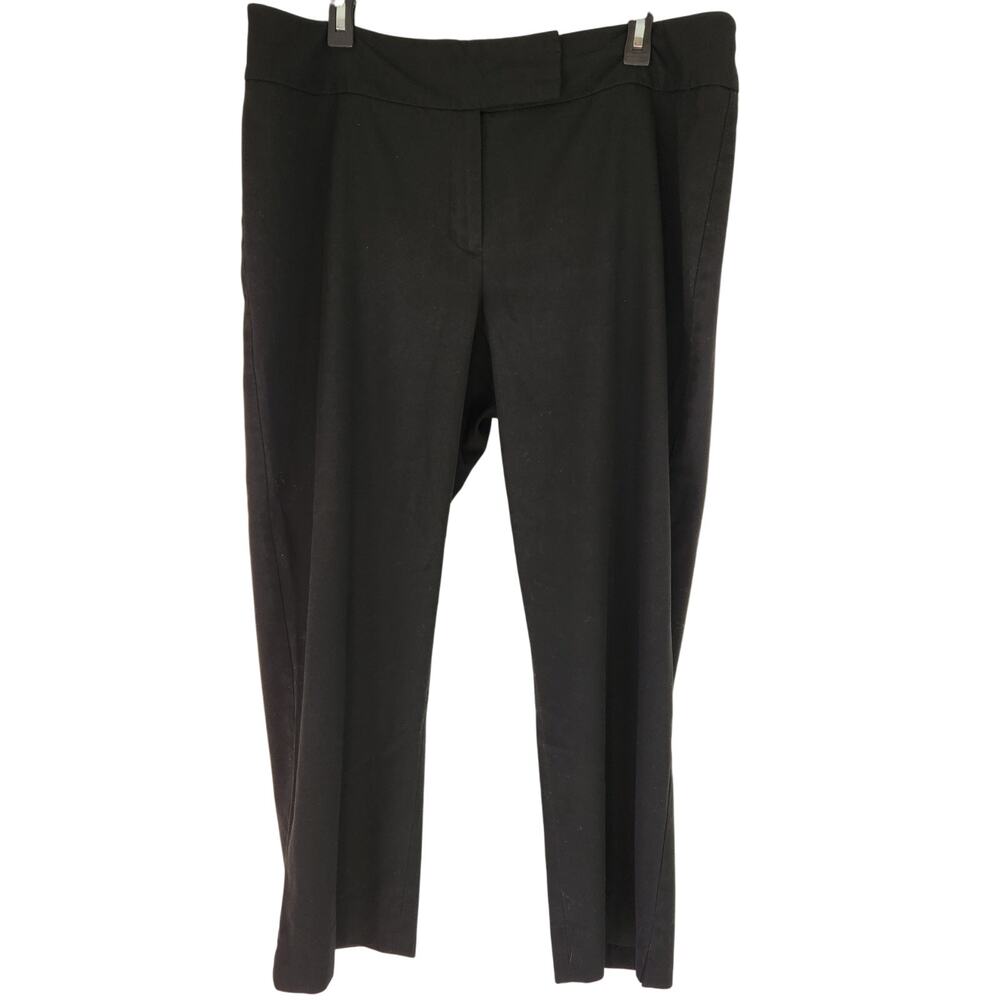 Talbots Black Straight Leg Pants